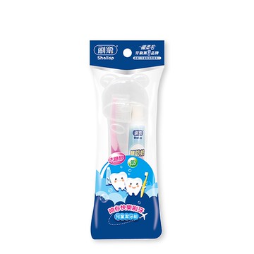 刷樂兒童潔牙組(牙刷x1+牙膏x1)