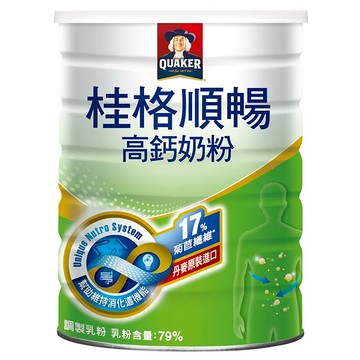 QUAKER 桂格 高鈣順暢奶粉  750g  1罐