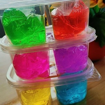 ⭐桃園出貨🔥兒童玩具便宜雙色水晶泥無毒起泡膠彩泥史萊姆批發手工解壓網紅  假水 DIY手工 史萊姆Bbhj