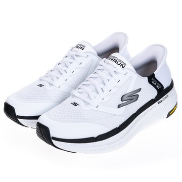 SKECHERS 男鞋 慢跑系列 瞬穿舒適科技 GO RUN MAX CUSHIONING PREMIER 2.0 - 220526WBK