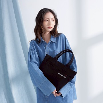 【ERSS】包包 托特包 黑色包包 通勤包 大包 大尺寸 日系 質感 耐裝 【K20020】