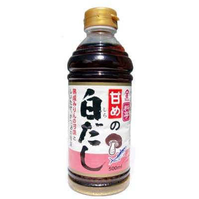 甘めの白だし 500ml 富士甚醤油 フジジン しらだし しょうゆ みりん つゆ かつおだし しいたけだし 和食 出汁 調味料 鍋つゆ だしつゆ 通販 Lineポイント最大0 5 Get Lineショッピング