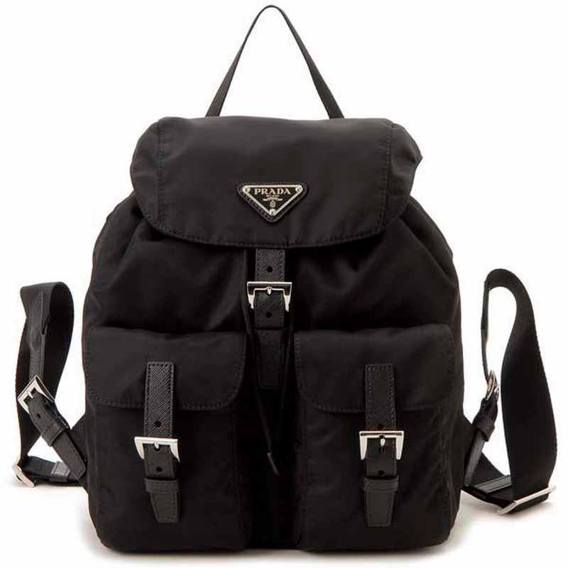 PRADA プラダ バッグ リュック レディース ブラック 1BZ677 RV44 F0002