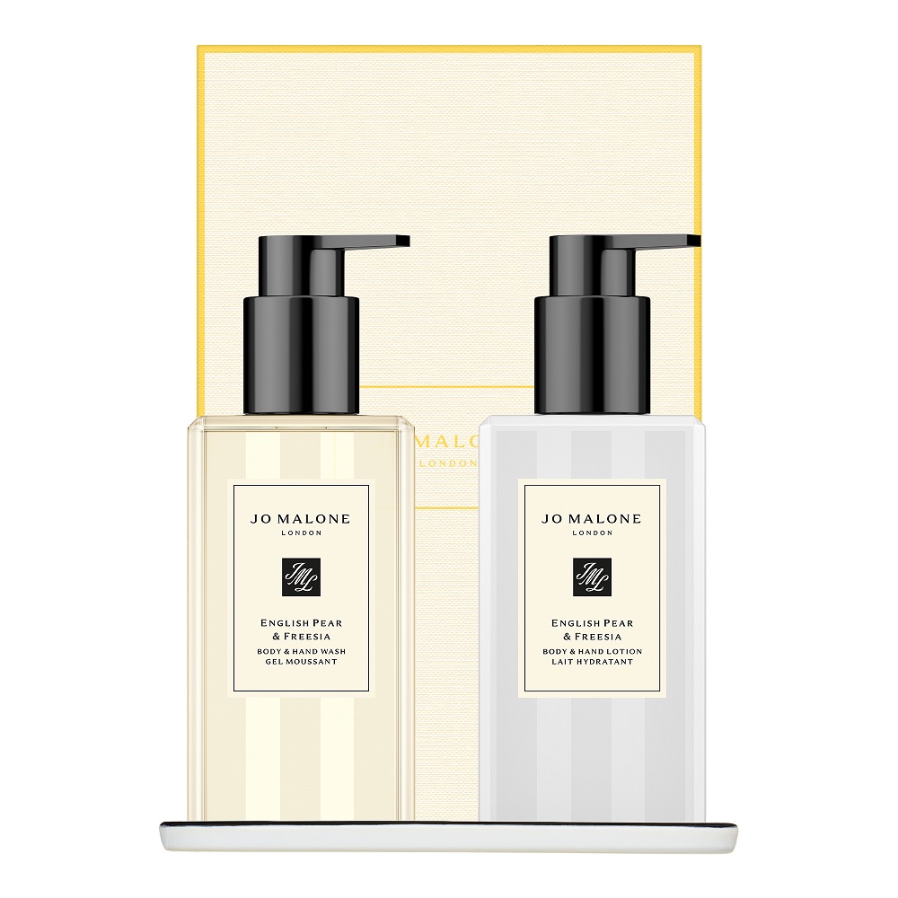 JO MALONE 英國梨與小蒼蘭潔淨潤膚香氛禮盒