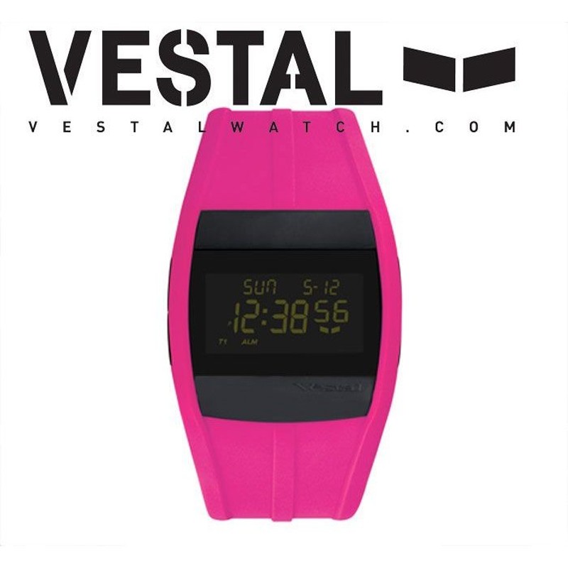 VESTAL ベスタル 腕時計 WATCH CRUSADER：PINK/BLACK | LINEショッピング