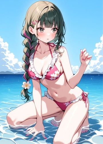 貓咪菓子 2026 Summer Collection 陽 ori 貼紙 海浪邊的秘密