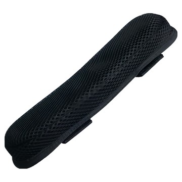 E.dot 加厚背包減壓透氣肩墊 黑色  26 x 8 x 3cm  1個