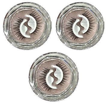 [福利商品]29-10_自黏假睫毛, 纖長款, 3盒, 1組