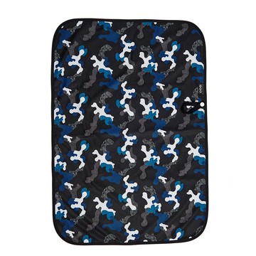 多功能三層防水墊 | 湛藍迷彩 ( 尿布墊 )
