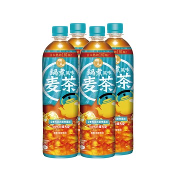 [家速配]原萃鍋煮風味麥茶(無糖) 600ml