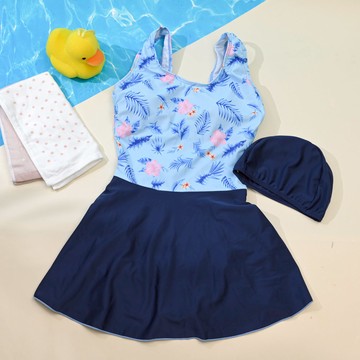 【廠商直送】YA572-大女連身裙裝-花