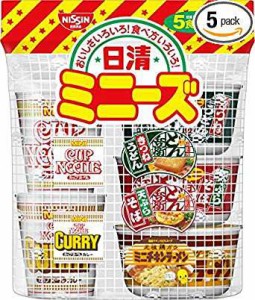 日清食品 日清ミニーズ [東] 1パック5食入り 205g×6パック