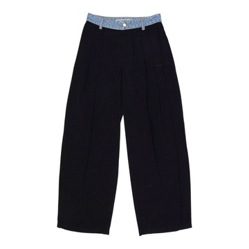 alexanderwang 牛仔腰頭中腰長褲