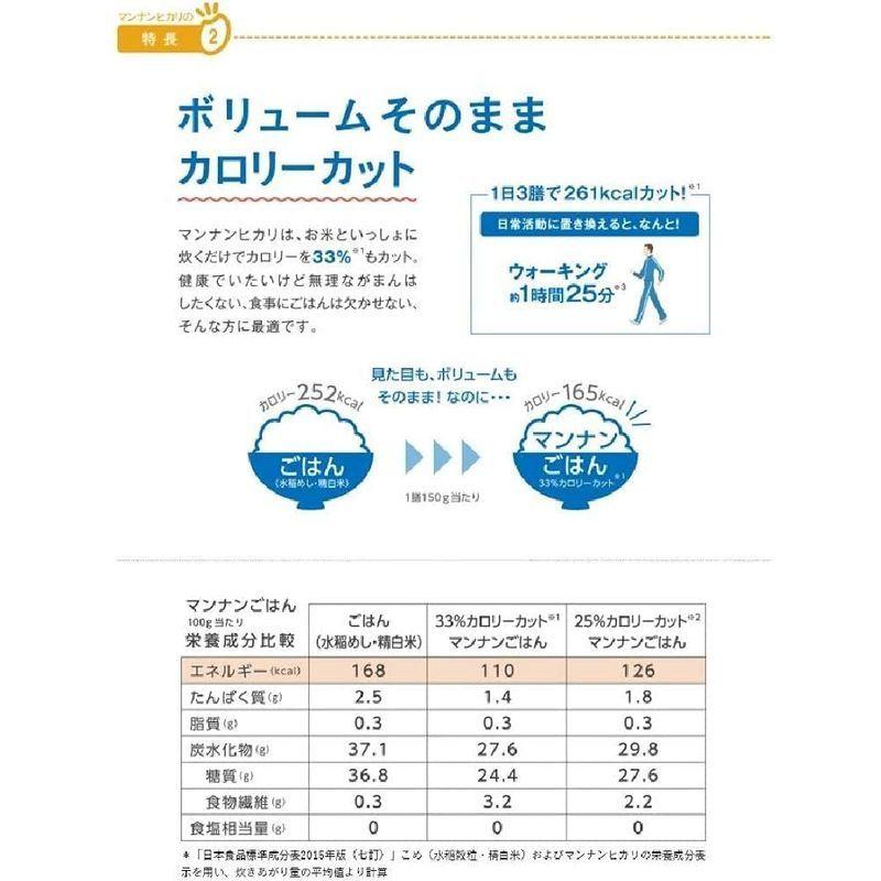 業務用マンナンヒカリ 1kg 2袋セット