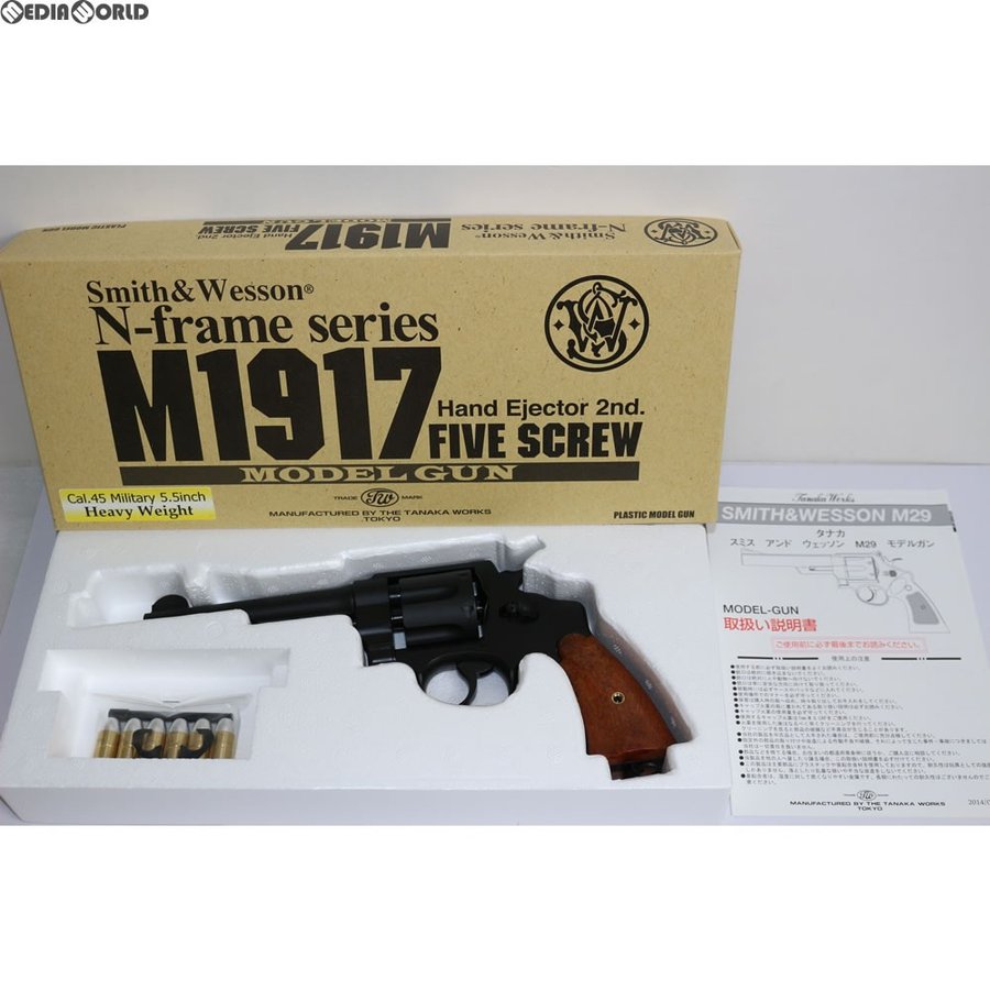 新品即納』{MIL}タナカワークス 発火モデルガン S&W M1917 CAL.45 US