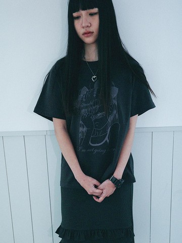 RUMI T-shirt [Charcoal grey]