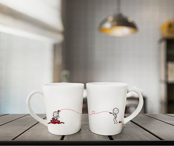 我們永遠繫在一起 咖啡杯/馬克杯對杯組 | HUMAN TOUCH