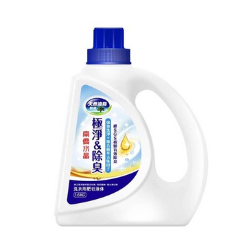 南僑水晶肥皂洗衣精極淨除臭瓶裝1.6kg(藍)  【Jim購物】