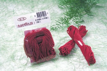 結婚百貨 姻緣線 婚用禮俗用品 妙妙屋禮贈品嫁妝文具 紅絲線(吉祥線)2束入1包