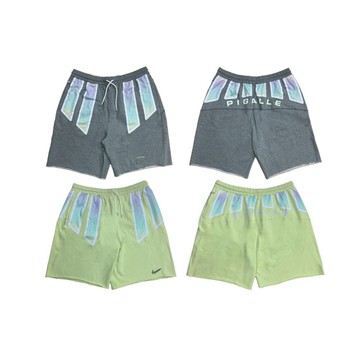 Pigalle x Nike Short 運動短褲 灰/黃 CI9952
