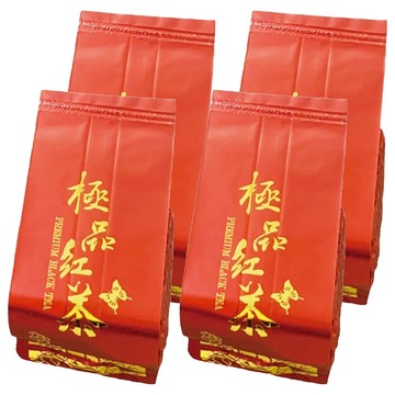 喝茶閒閒 經典蜜香紅茶葉 自然果酸蜜香結合醇厚紅茶 專業比賽等級製作 順口不苦澀 真空包裝 防止茶葉變質  150g  1包  4包