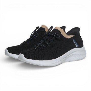 SKECHERS 慢跑鞋 ULTRA FLEX 3.0 黑色 瞬穿 襪套 女 149711BKLV