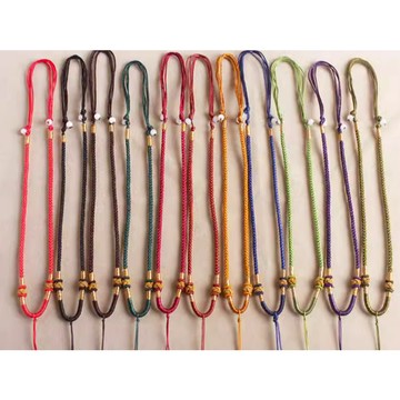 【台灣現貨】項鍊繩 中國結繩 編織繩 編織項鍊 玉佩項鍊繩 吊墜繩 編織項鍊繩 伸縮項鍊繩