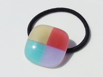 棉花糖玻璃 (Wataame [粉彩]) 髮膠 [可改為小馬鉤] [定做]