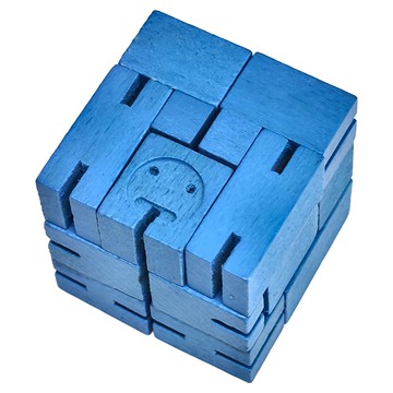 AREAWARE 積木變形機器人 小型  藍色  1個