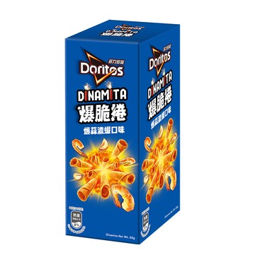 多力多滋爆脆捲爆蒜濃蝦口味玉米捲60g