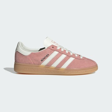Adidas 愛迪達 Muenchen W [JS3992] 女 運動休閒鞋 復古鞋 舒適 粉紅