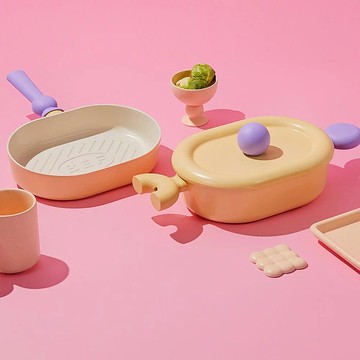 韓國製 Neoflam Better Finger 24cm 有蓋雙耳淺鍋 (IH)