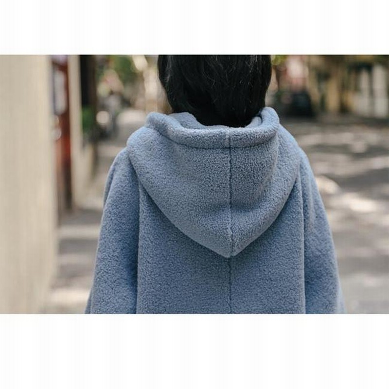パーカー 厚手 レディース 冬パーカー プルオーバー フリース