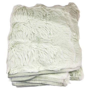 泡泡仿兔毛3人沙發墊 - 聚酯纖維  180 x 70cm  綠色