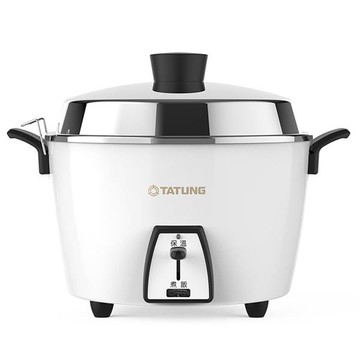 【TATUNG 大同】【TATUNG大同】簡配-6人份全不鏽鋼電鍋-經典白 (TAC-06L-MCW) 大同電鍋