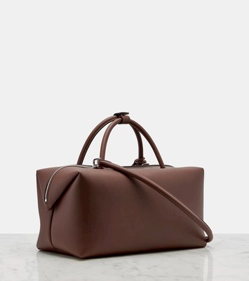 Max Mara Large leather top-handle bag