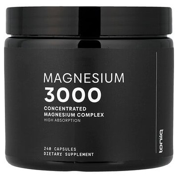 Toniiq, 甘氨酸鎂，600 毫克，240 粒膠囊（每粒膠囊 150 毫克）