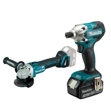 牧田Makita 18V水電雙機組 (DTD156+DGA406Z)