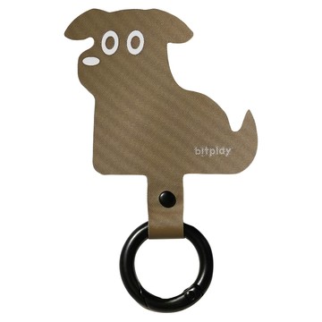 bitplay 掛繩通用墊片  卡其狗  1個