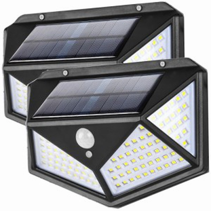 ソーラーライト 100LED 4面採光 センサーライト 2個セット 屋外照明 自動点灯 太陽光発電 外灯 玄関 / 駐車場 取付簡単 防水 防犯ライト 通販 LINEポイント最大1.0%GET | LINEショッピング ソーラーライト 100LED 4面採光 センサーライト 2個セット 屋外照明 自動点灯 太陽光発電 外灯 玄関 / 駐車場 取付簡単 防水 防犯ライト 通販 LINEポイント最大1.0%GET | LINEショッピング