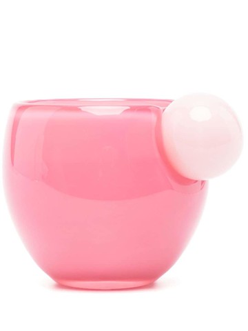 Helle Mardahl - Bon Bon coffee-cup - unisex - glass - One Size - Pink