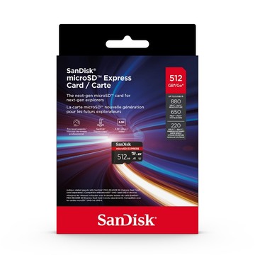 SanDisk【NS2 專用】EXPRESS microSDXC EX A1 U3 UHS-I 特規記憶卡