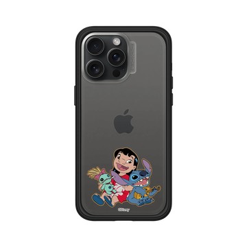 iPhone 15 Pro Max Mod NX 黑 - 迪士尼-史迪奇 Disney Stitch - 經典系列-Ohana是家人