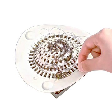 日本LEC浴室地板排水口專用毛髮過濾器 (L型)