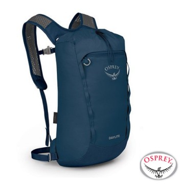 OSPREY Daylite Cinch 15L 超輕網狀透氣登山健行背包/攻頂包_海浪藍 R