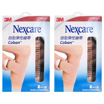 3M Nexcare 自黏彈性繃帶 1584CP 4吋  2捲  1捲