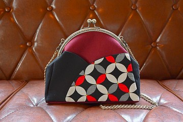 【七寶紋】山之包/口金包/側背包