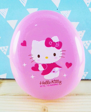 【震撼精品百貨】Hello Kitty 凱蒂貓~KITTY小物盒附鏡-粉愛心