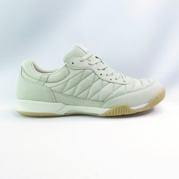 ATHLETA 11022HZE CULTURA ID 足球鞋 平底 室內足球鞋 米白淡綠【iSport愛運動】