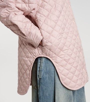 Loewe Anagram quilted leather-trimmed jacket
